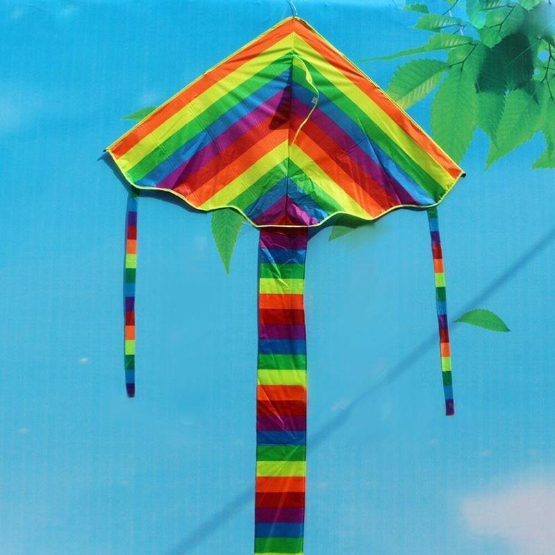 Easy Flying ! Large Colorful R - Kite Easy Fly Kids 评论和价格