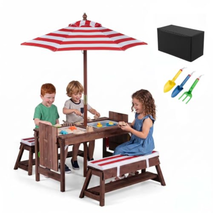 Outdoor kids picnic table for  - Kids Outdoor Water Table 评论和价格