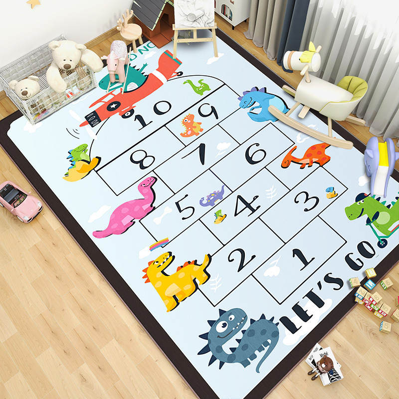 Pink Cartoon Living Room Carpe - Kids Outdoor Play Table 评论和价格