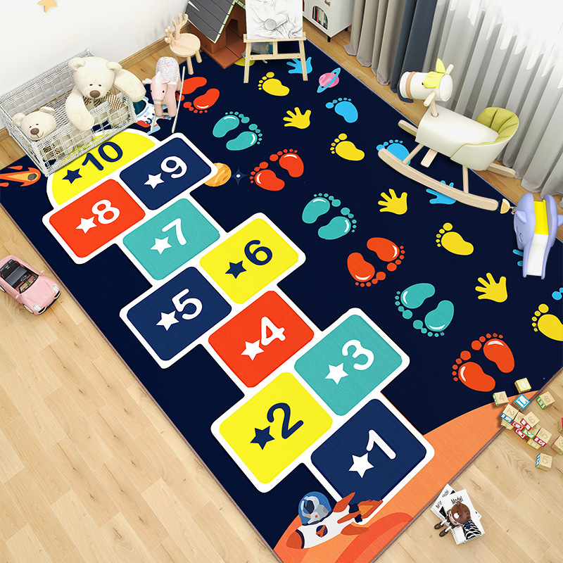 Pink Cartoon Living Room Carpe - Kids Outdoor Play Table 评论和价格
