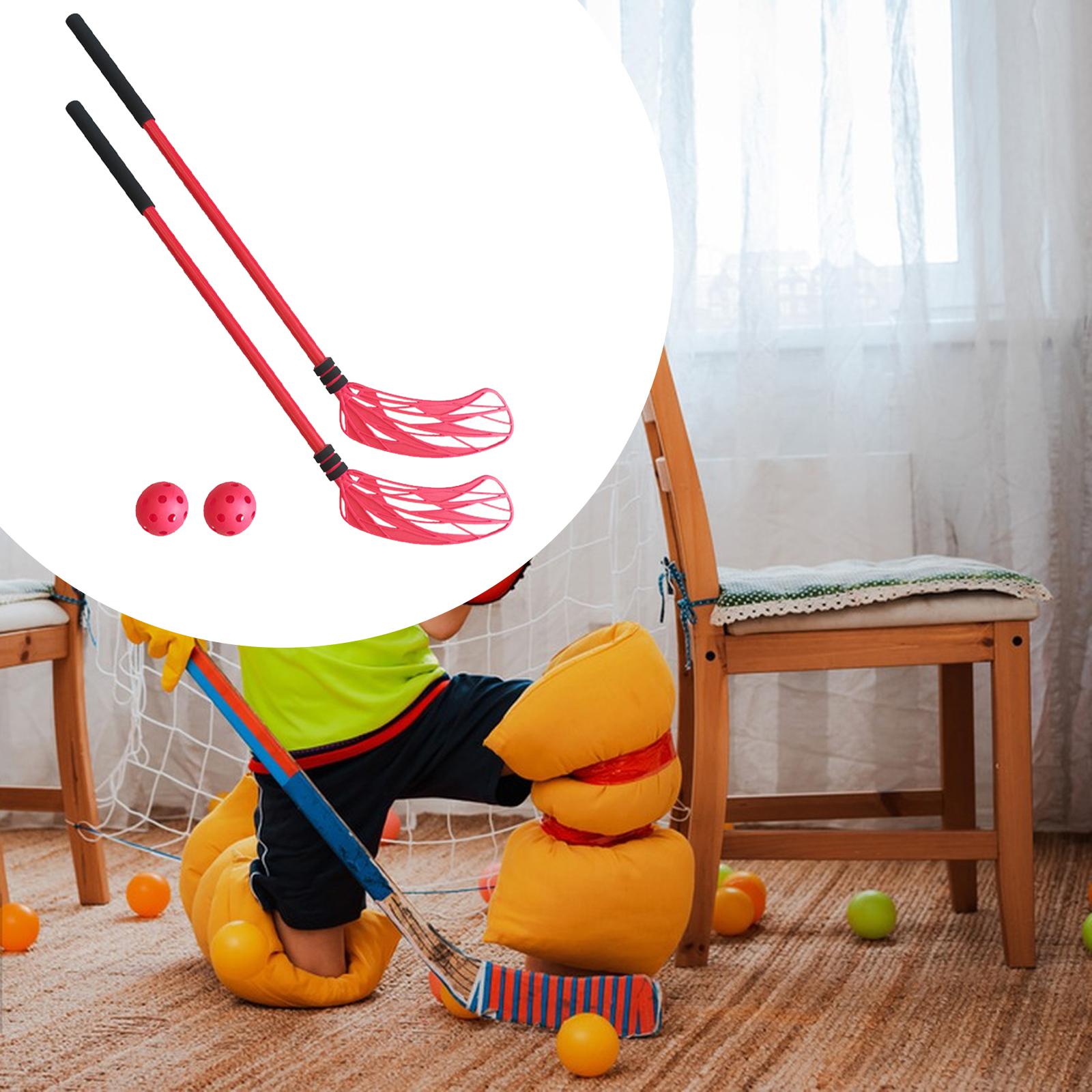 Floor Hockey Sticks Sensory Tr - Kids Outdoor Hockey Set 评论和价格