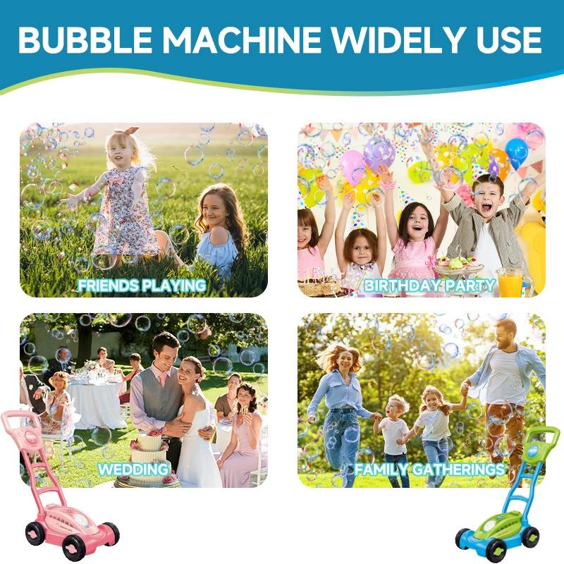 Cart Bubble Machine LAWN MOWER - Kids Outdoor Lawn Mower 评论和价格