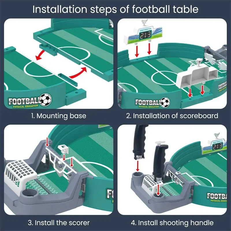 Soccer Table Football Board Ga - Kids Outdoor Play Table 评论和价格
