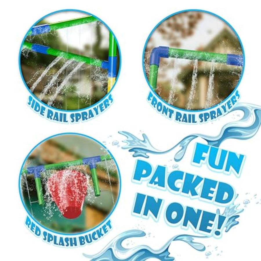 Outdoor backyard water park sp - Kids Outdoor Park 评论和价格