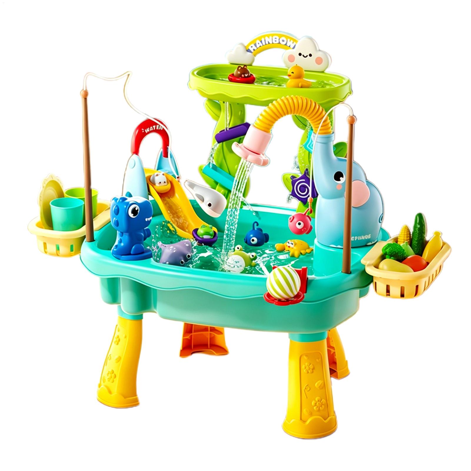 Water Activity Table for Kids, - Kids Outdoor Sensory Table 评论和价格