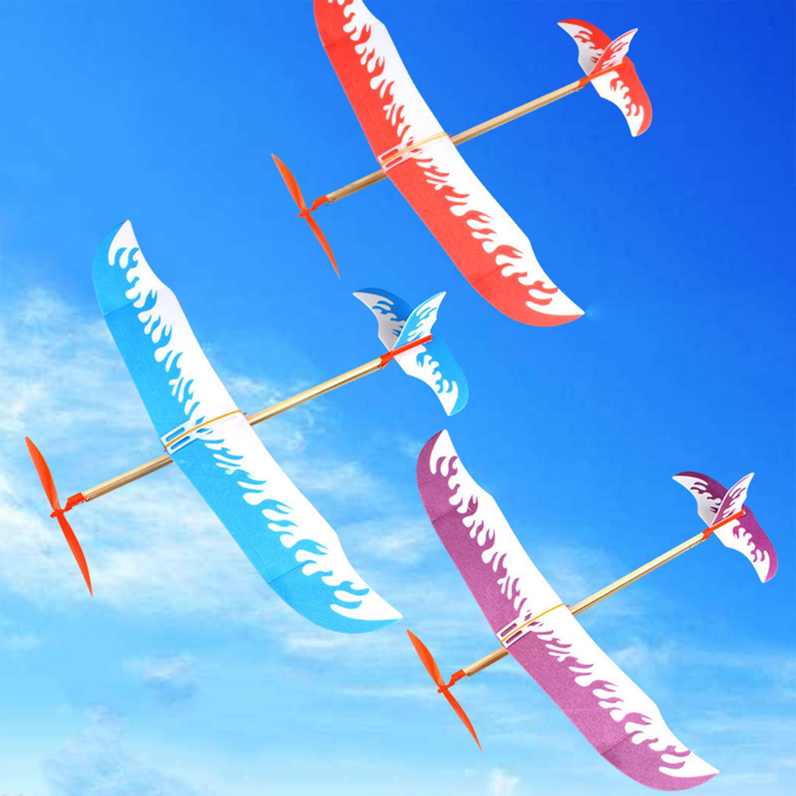 Rubber Band Airplanes Powered  - Kids Outdoor Activity Toys 评论和价格