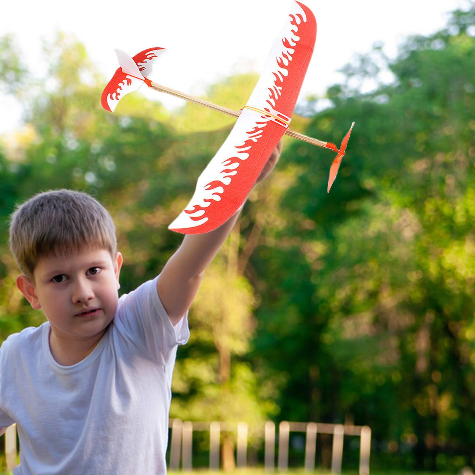 Rubber Band Airplanes Powered  - Kids Outdoor Activity Toys 评论和价格