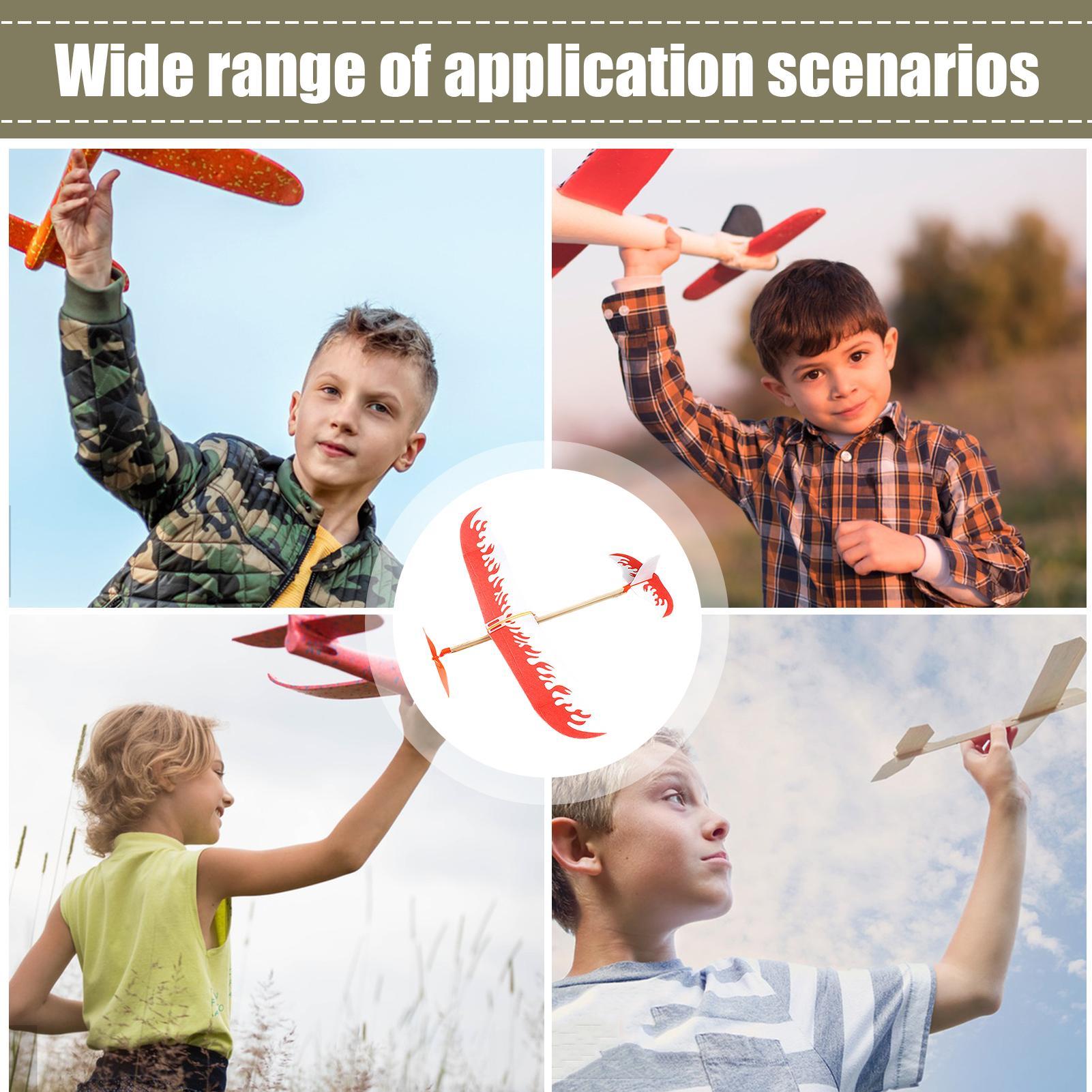 Rubber Band Airplanes Powered  - Kids Outdoor Activity Toys 评论和价格