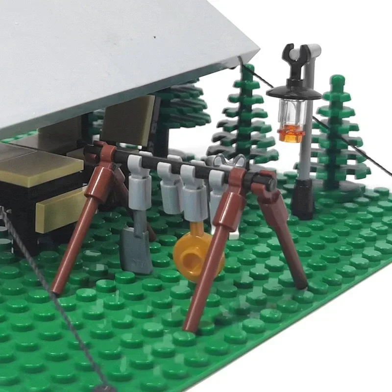 MOC Outdoor Camping and Picnic - Kids Outdoor Chair And Table 评论和价格