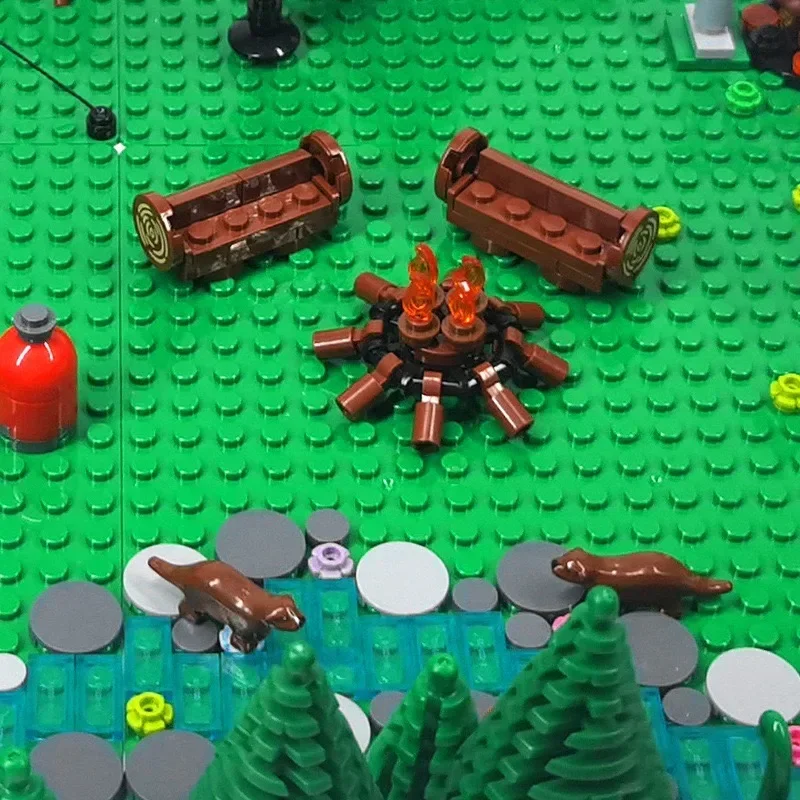 MOC Outdoor Camping and Picnic - Kids Outdoor Chair And Table 评论和价格