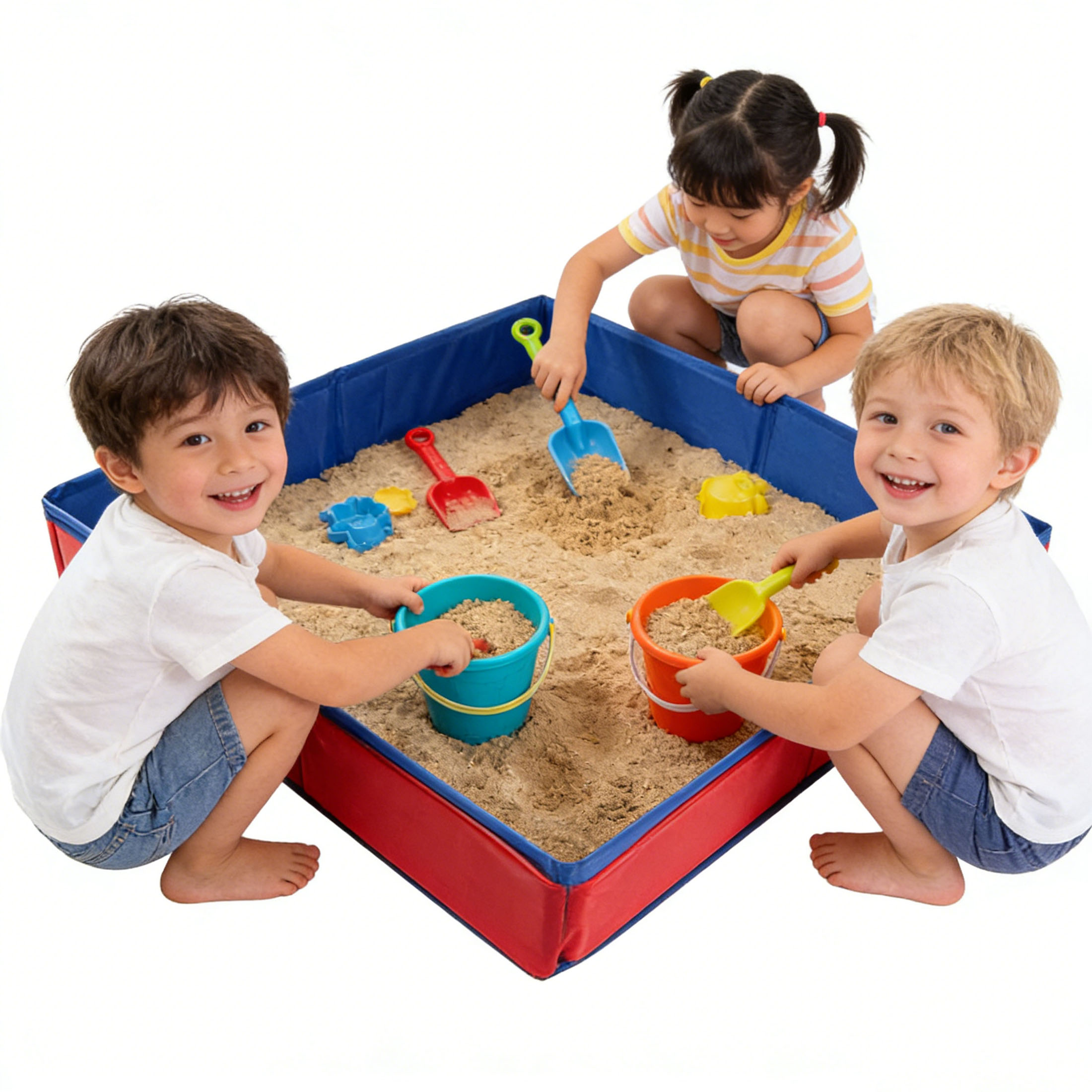 Kids Sand Table for Children B - Kids Outdoor Sensory Table 评论和价格