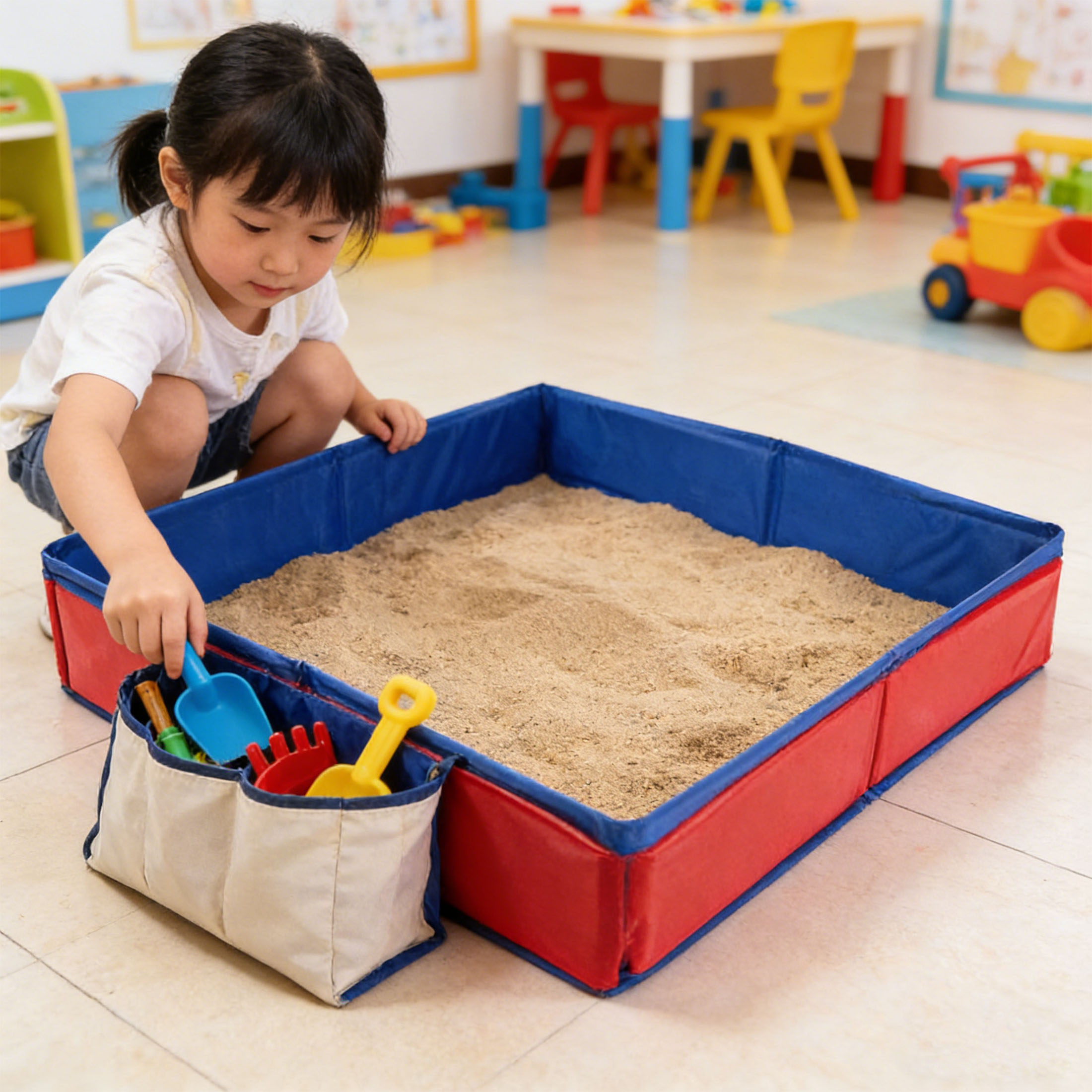 Kids Sand Table for Children B - Kids Outdoor Sensory Table 评论和价格
