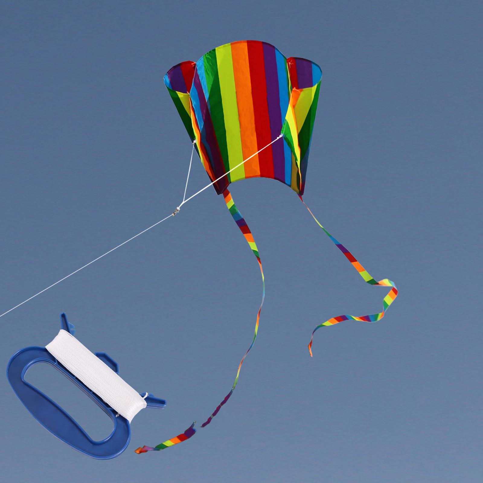 Big Rainbow Diamond Kite for K - Kite Easy Fly Kids 评论和价格