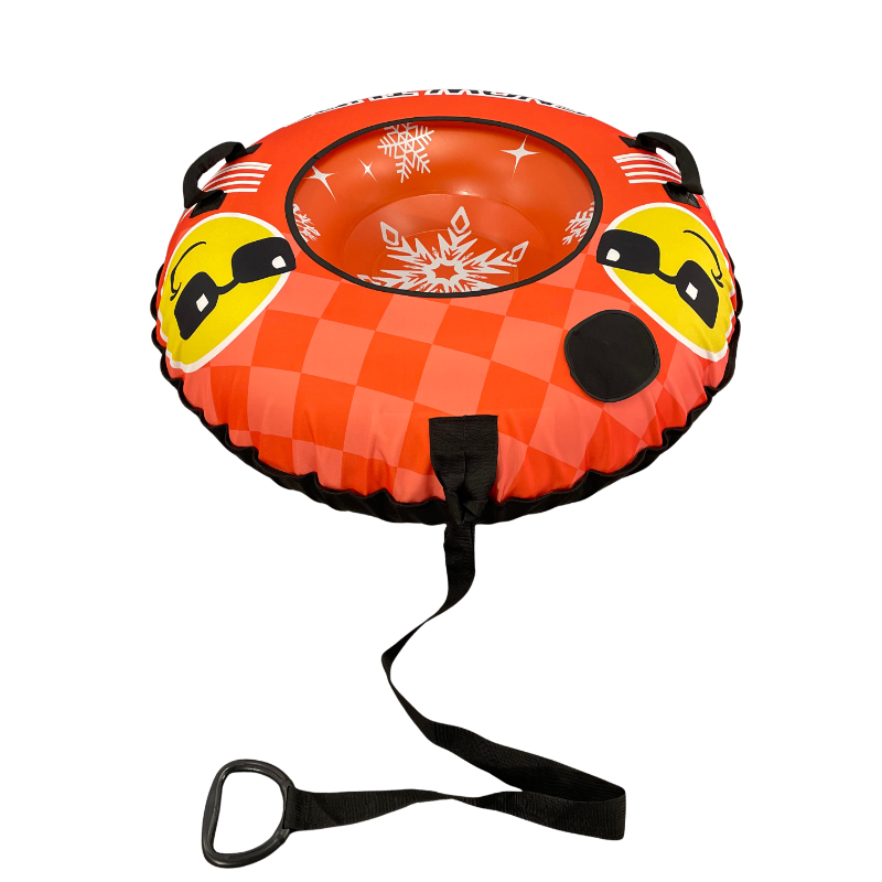 Inflatable Snow Tube Sled with - Kids Outdoor Slide 评论和价格