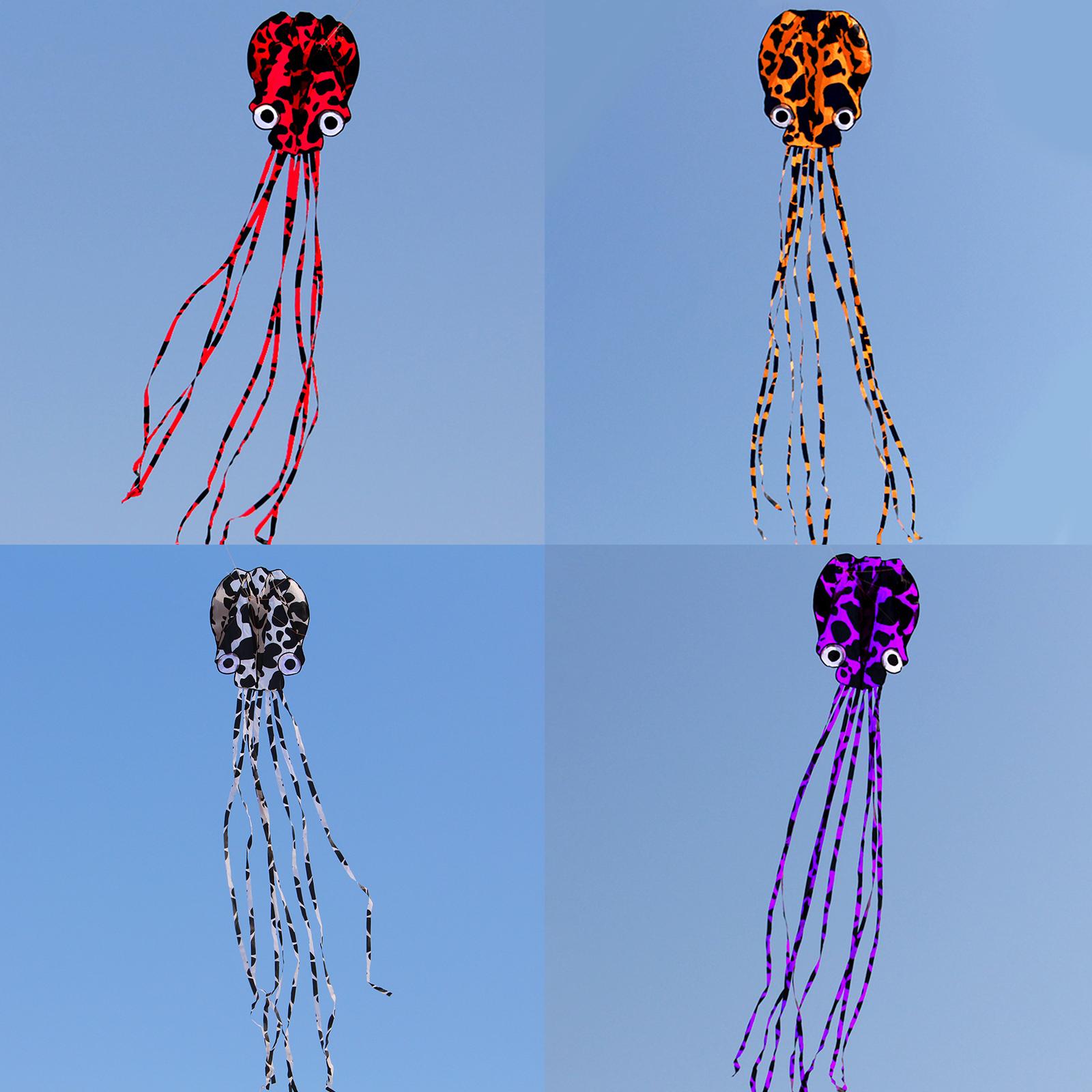 Huge Size Octopus Kite with 98 - Kite Easy Fly Kids 评论和价格