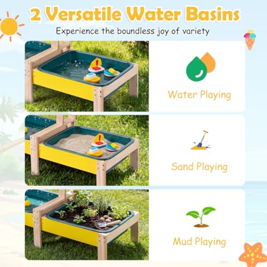 Outdoor kids activity playset  - Kids Outdoor Water Table 评论和价格