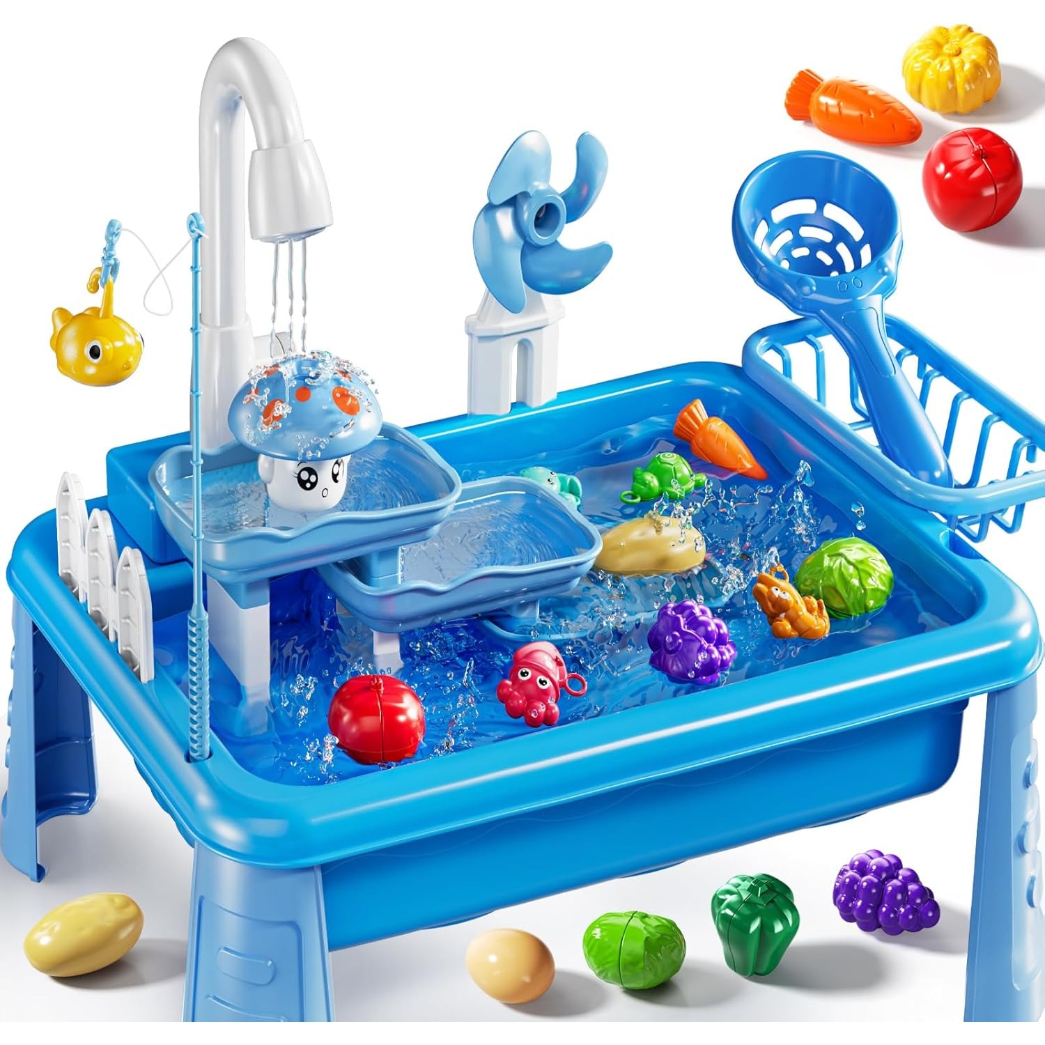 Water Table Play Sink Toy for  - Kids Outdoor Play Table 评论和价格