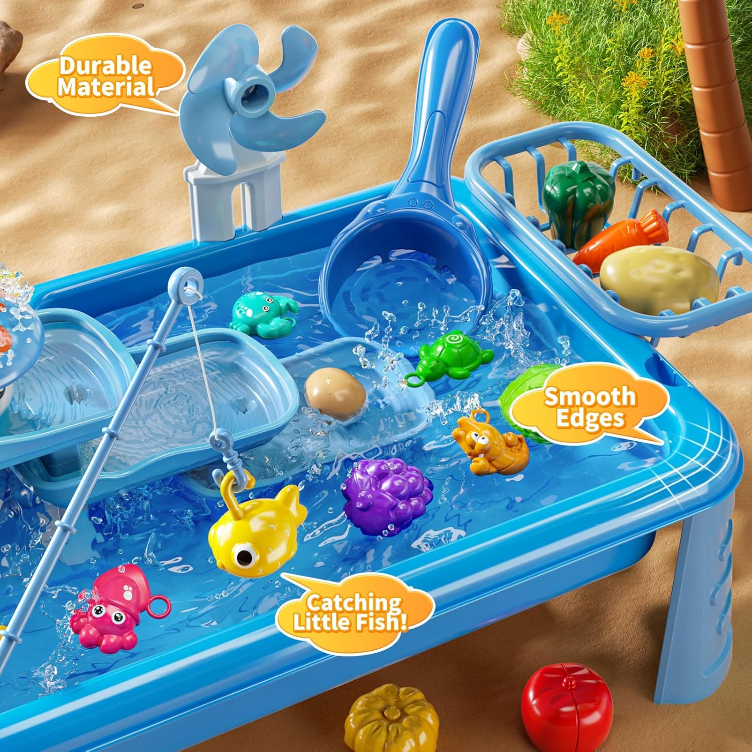 Water Table Play Sink Toy for  - Kids Outdoor Play Table 评论和价格