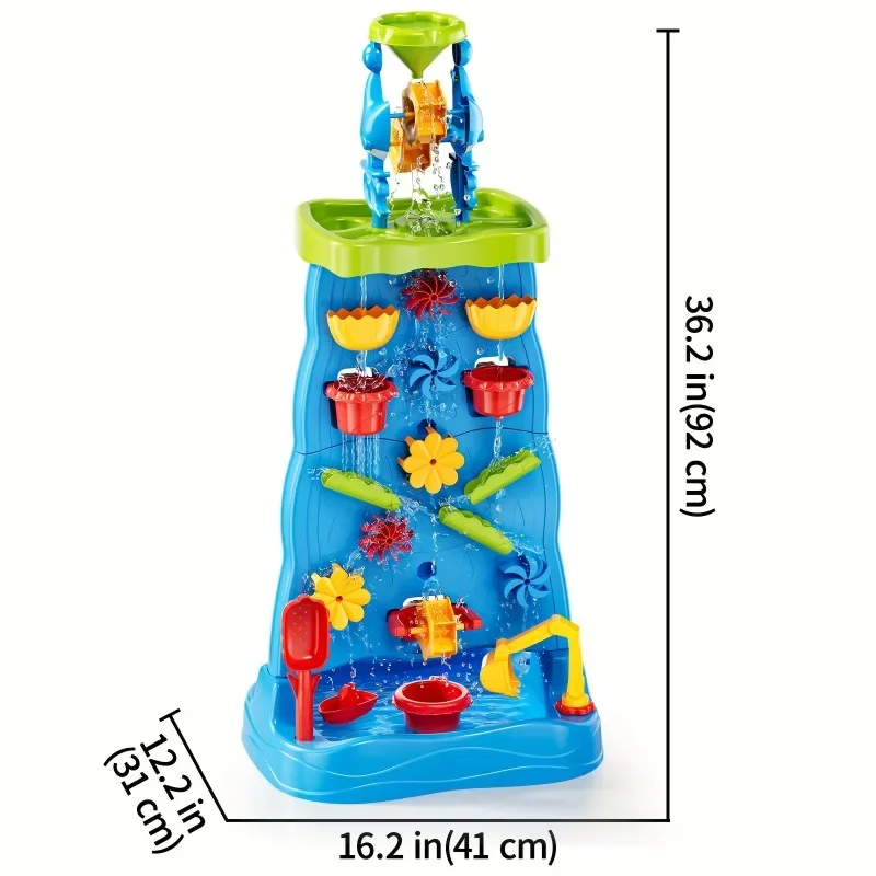 Waterfall Discovery Wall Kids  - Kids Outdoor Sensory Table 评论和价格