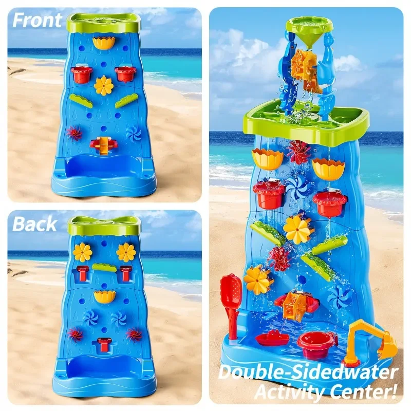 Waterfall Discovery Wall Kids  - Kids Outdoor Sensory Table 评论和价格