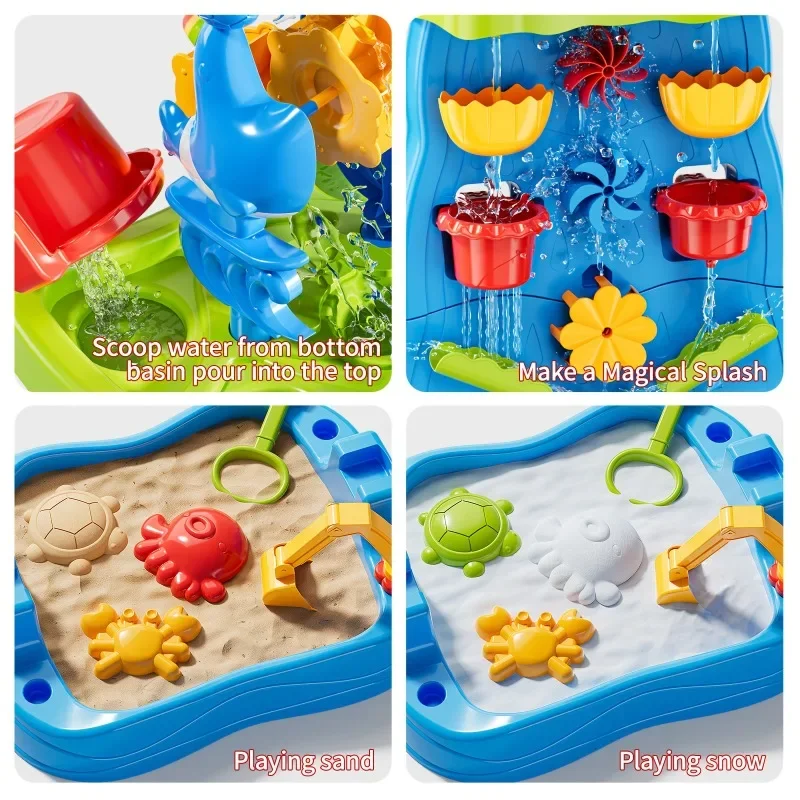Waterfall Discovery Wall Kids  - Kids Outdoor Sensory Table 评论和价格