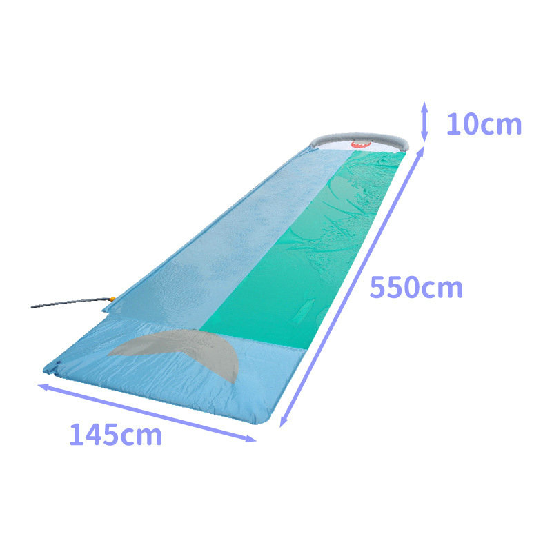 Interactive Shark Water Slide  - Kids Outdoor Mat 评论和价格