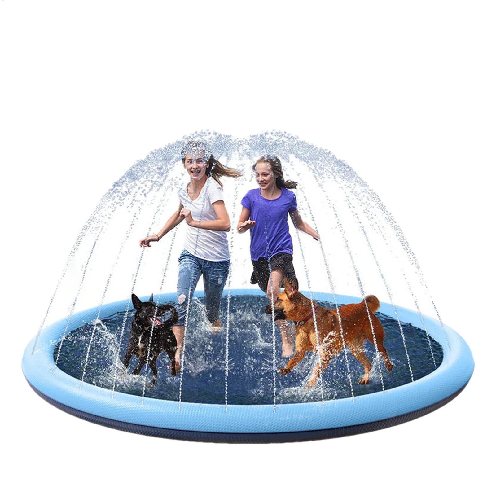 Kids Sprinkler Play Mat with S - Kids Outdoor Mat 评论和价格