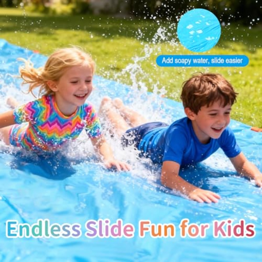 Outdoor backyard summer party  - Kids Outdoor Slide 评论和价格