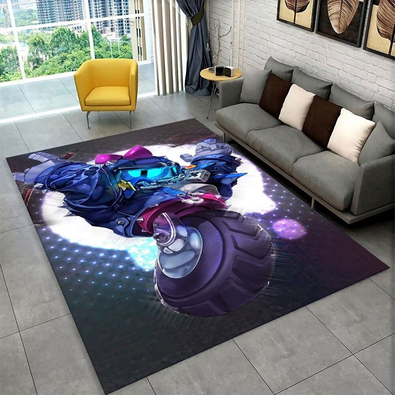 Cartoon B-Brawl Game Non-Slip  - Kids Outdoor Mat 评论和价格