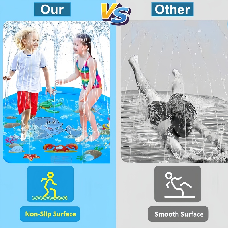 Children Play Spray Mat 100cm  - Kids Outdoor Lounge Set 评论和价格