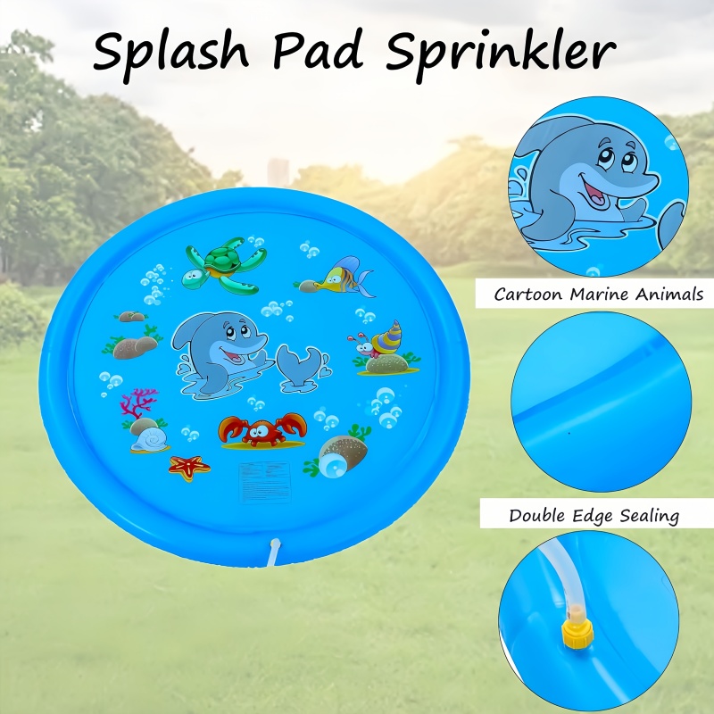 Children Play Spray Mat 100cm  - Kids Outdoor Lounge Set 评论和价格
