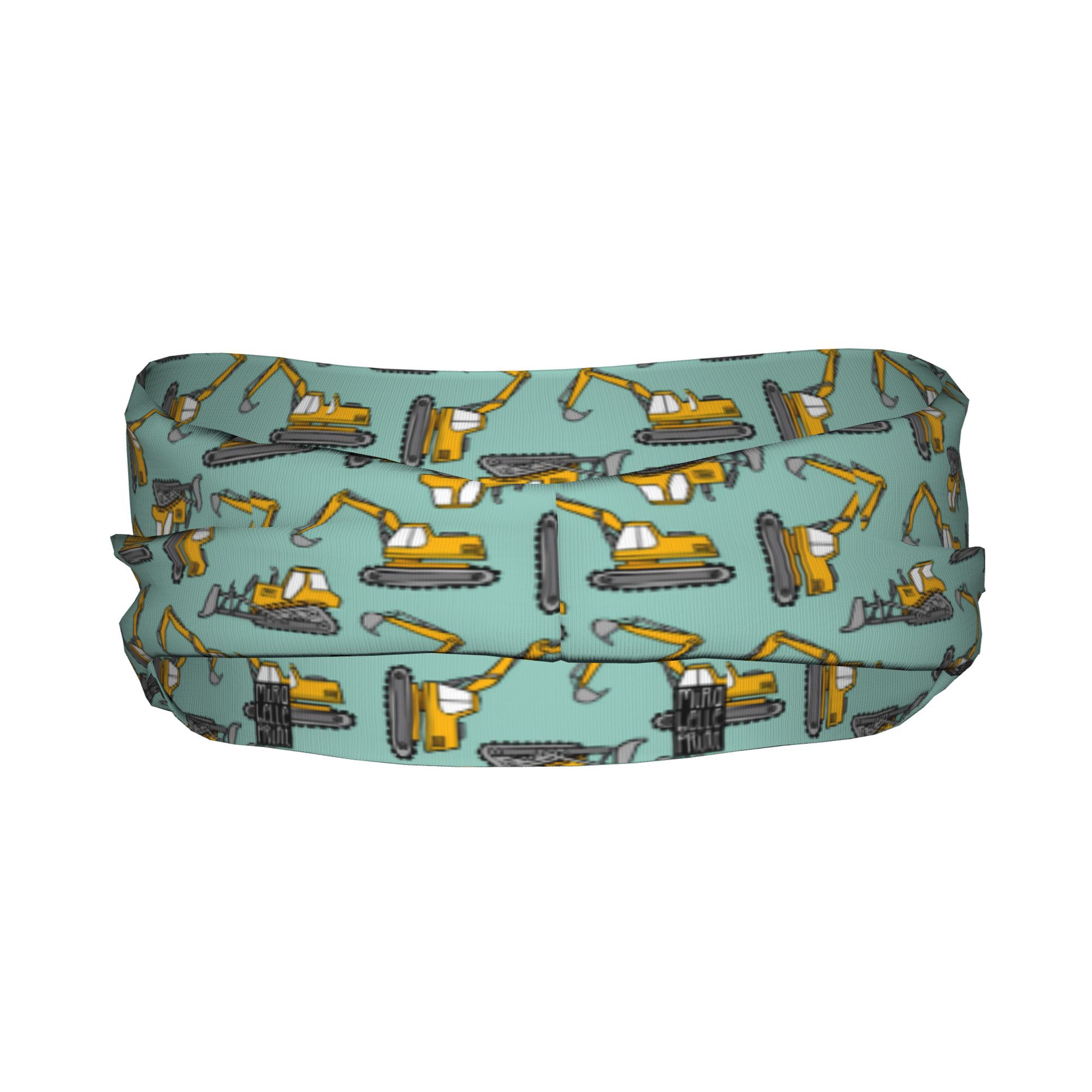 Cartoon Excavator Print Headba - Kids Outdoor Yoga 评论和价格