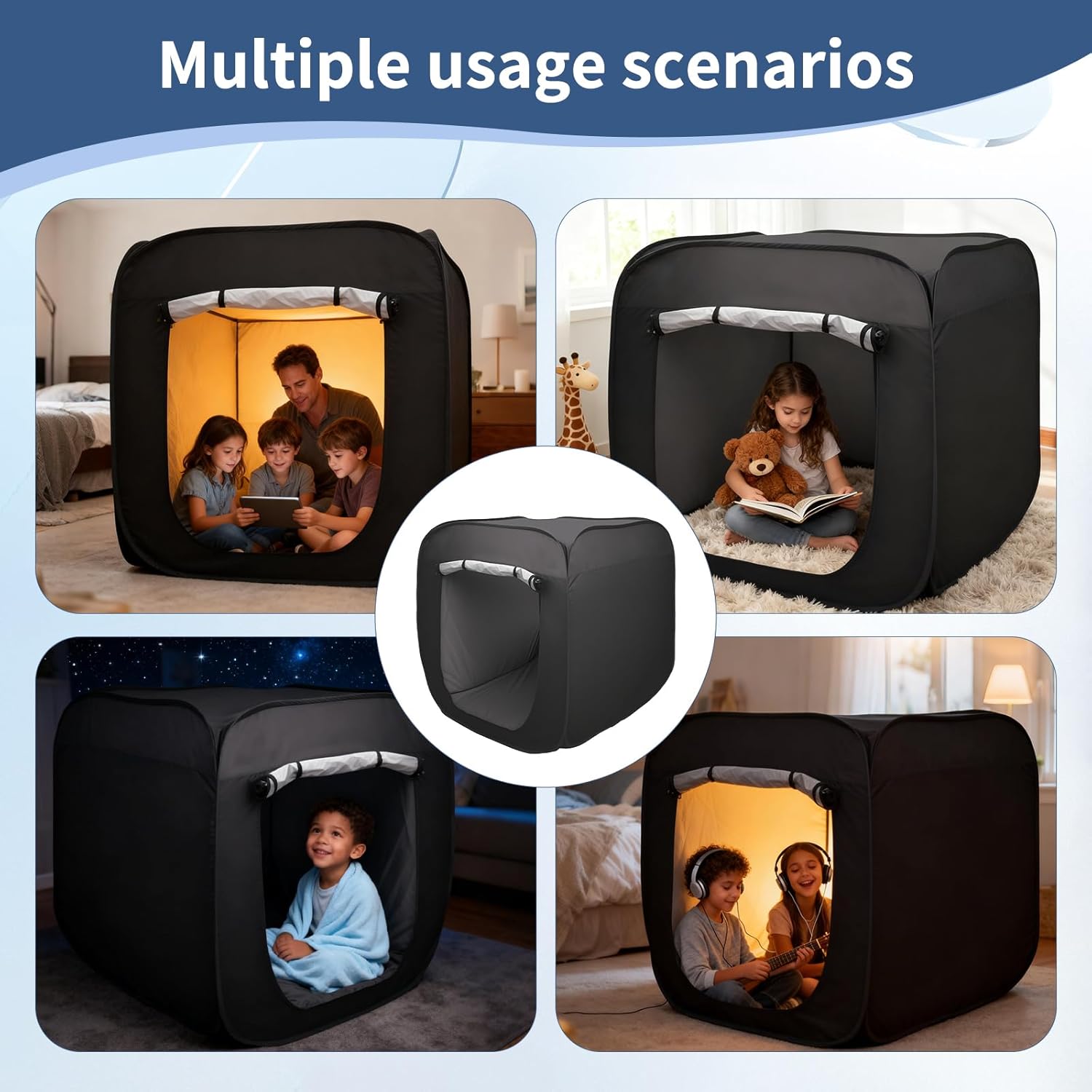 Sensory Tent for Kids 37.4 in  - Kids Outdoor Play Table 评论和价格