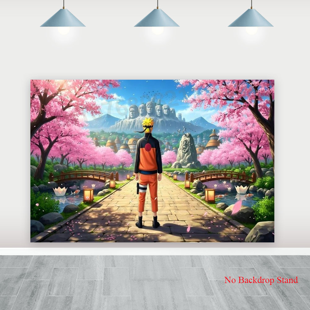 Naruto Backdrop Banner Boys Ki - Kids Outdoor Movies 评论和价格